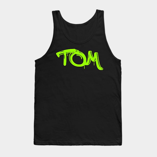 Tom Tank Top by BjornCatssen